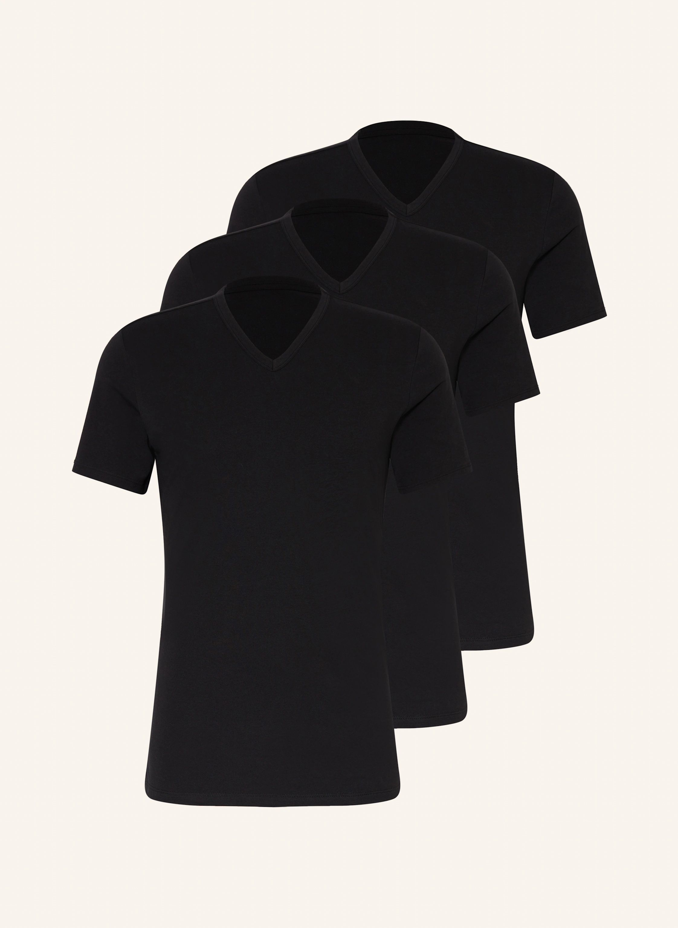 Calvin Klein 3er-Pack V-Shirts COTTON STRETCH BLEND