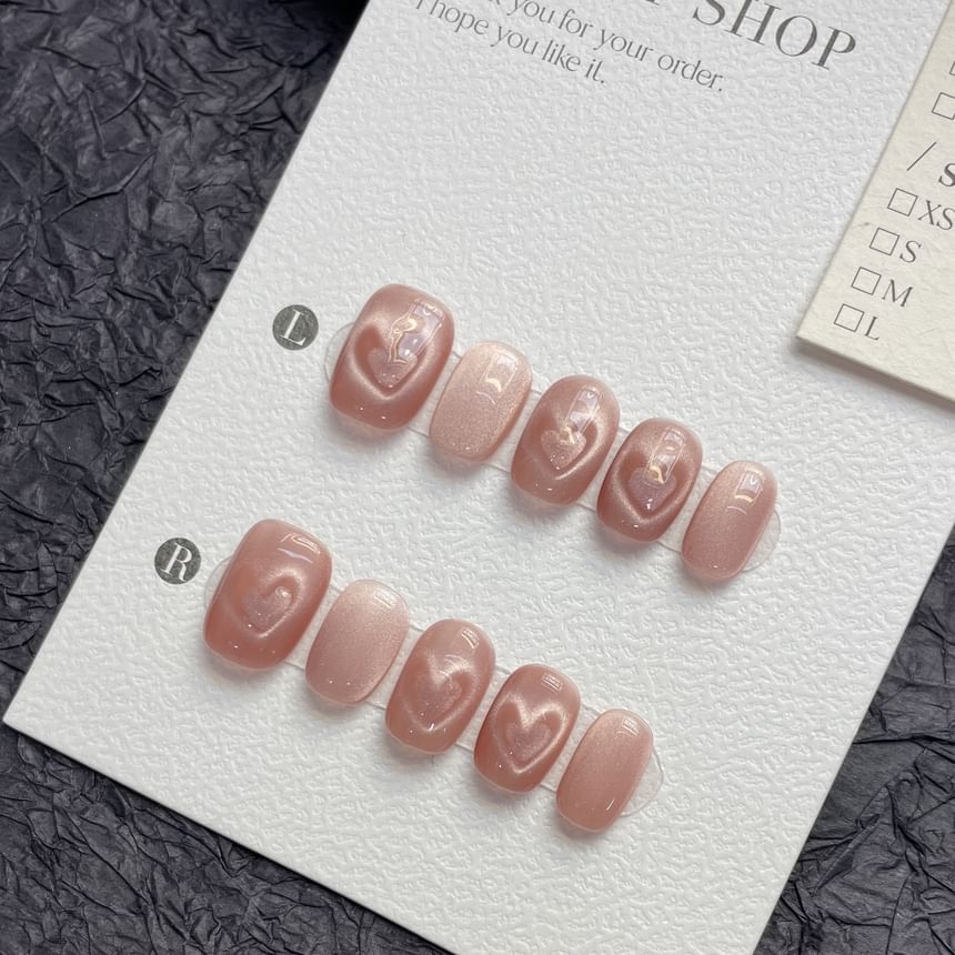 eovda - Hart Cat Eye Press On Nail