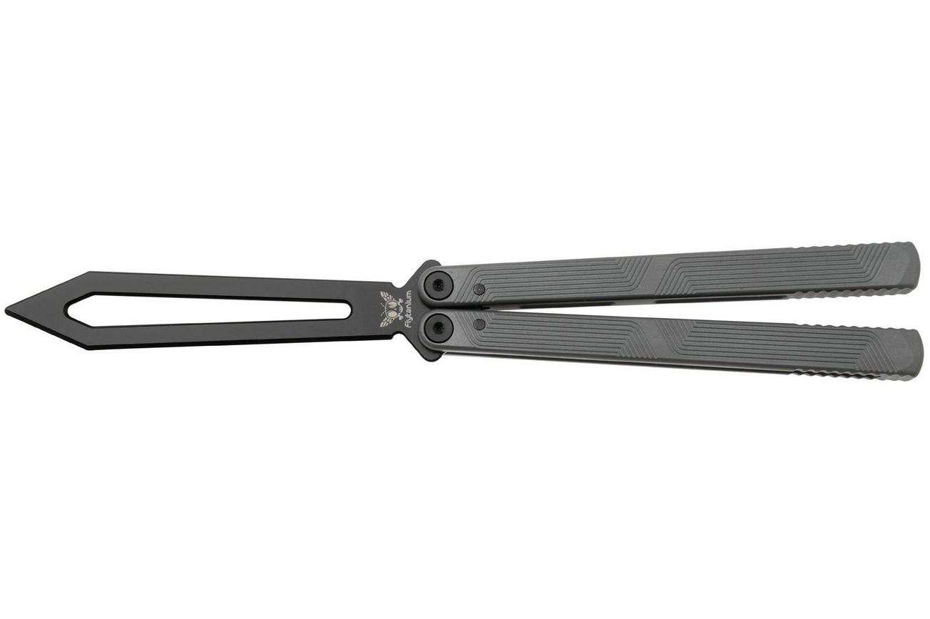 Flytanium Zenith Trainer 2.0 1385GGB Black, Gunmetal Gray Aluminum, vlindermes trainer
