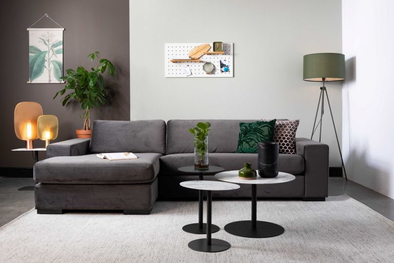 Zuiver Lesley vloerlamp zwart