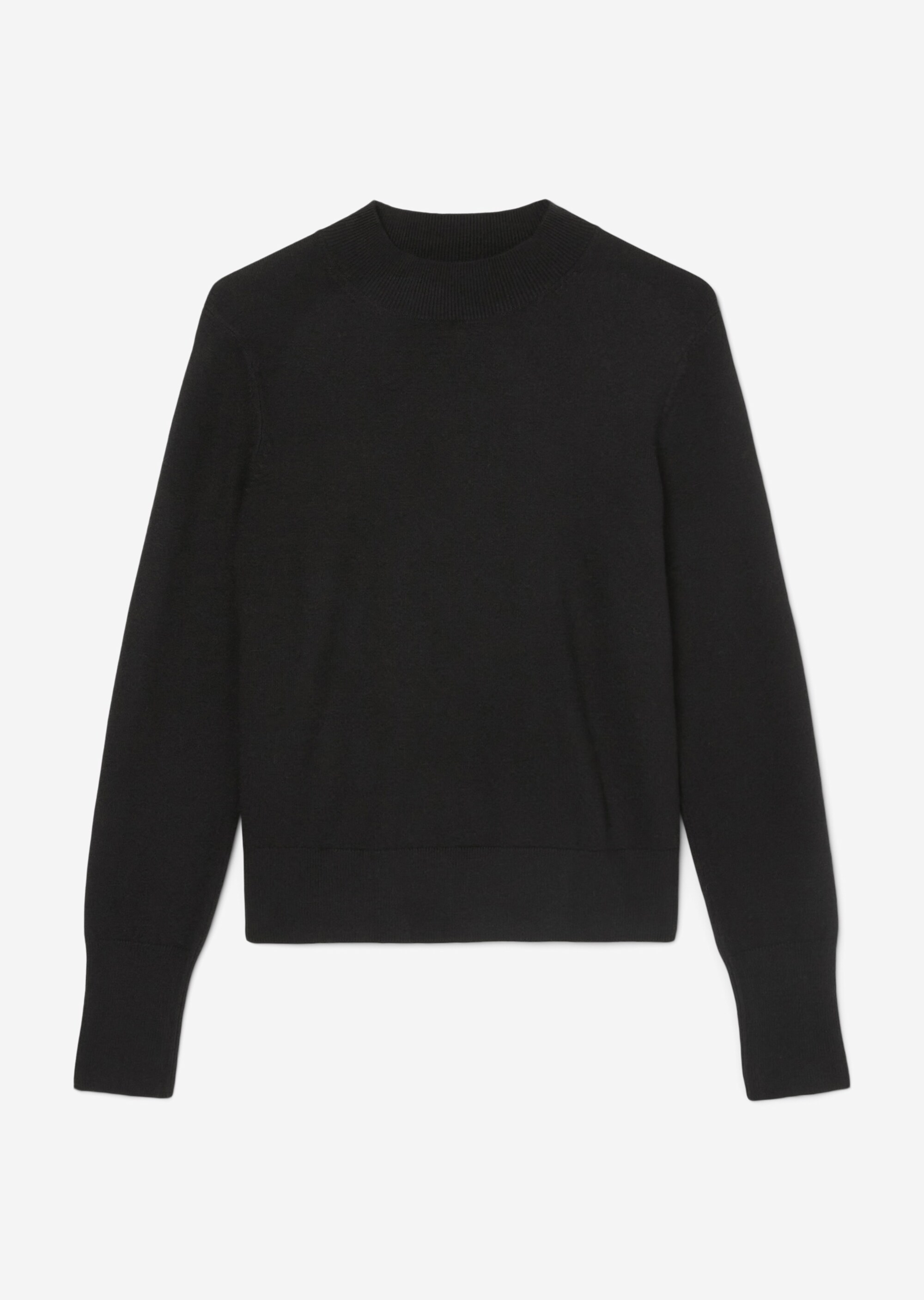 Softer Strickpullover aus Cotton Wool Stretch