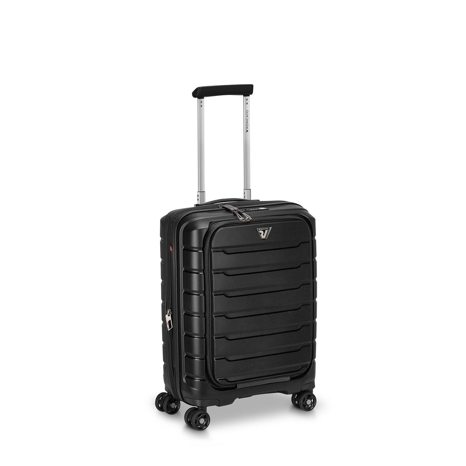 Roncato B-Flying Cabin Trolley 55 with Front Pocket nero