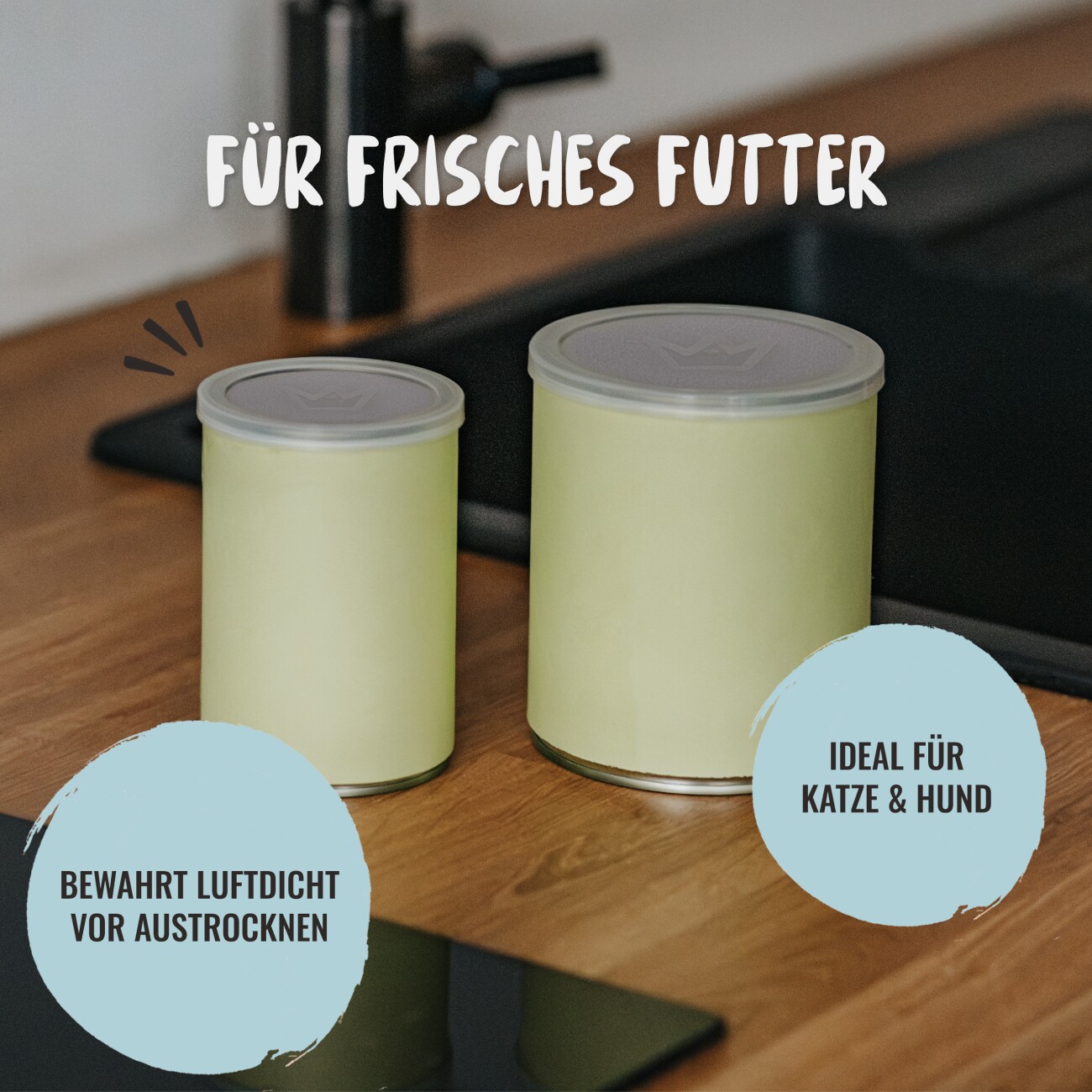 Rudelkönig Dosendeckel – 3er Set 3x0,04 cm³