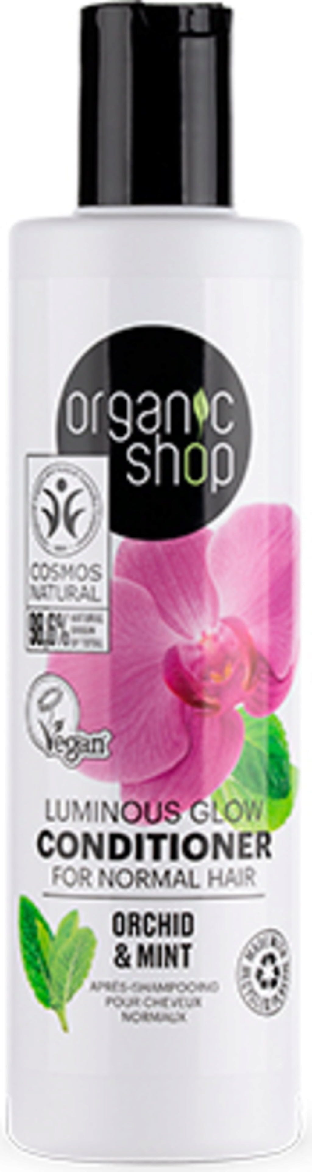 Organic Shop  Luminous Glow Conditioner Orchid & Mint, 280 ml