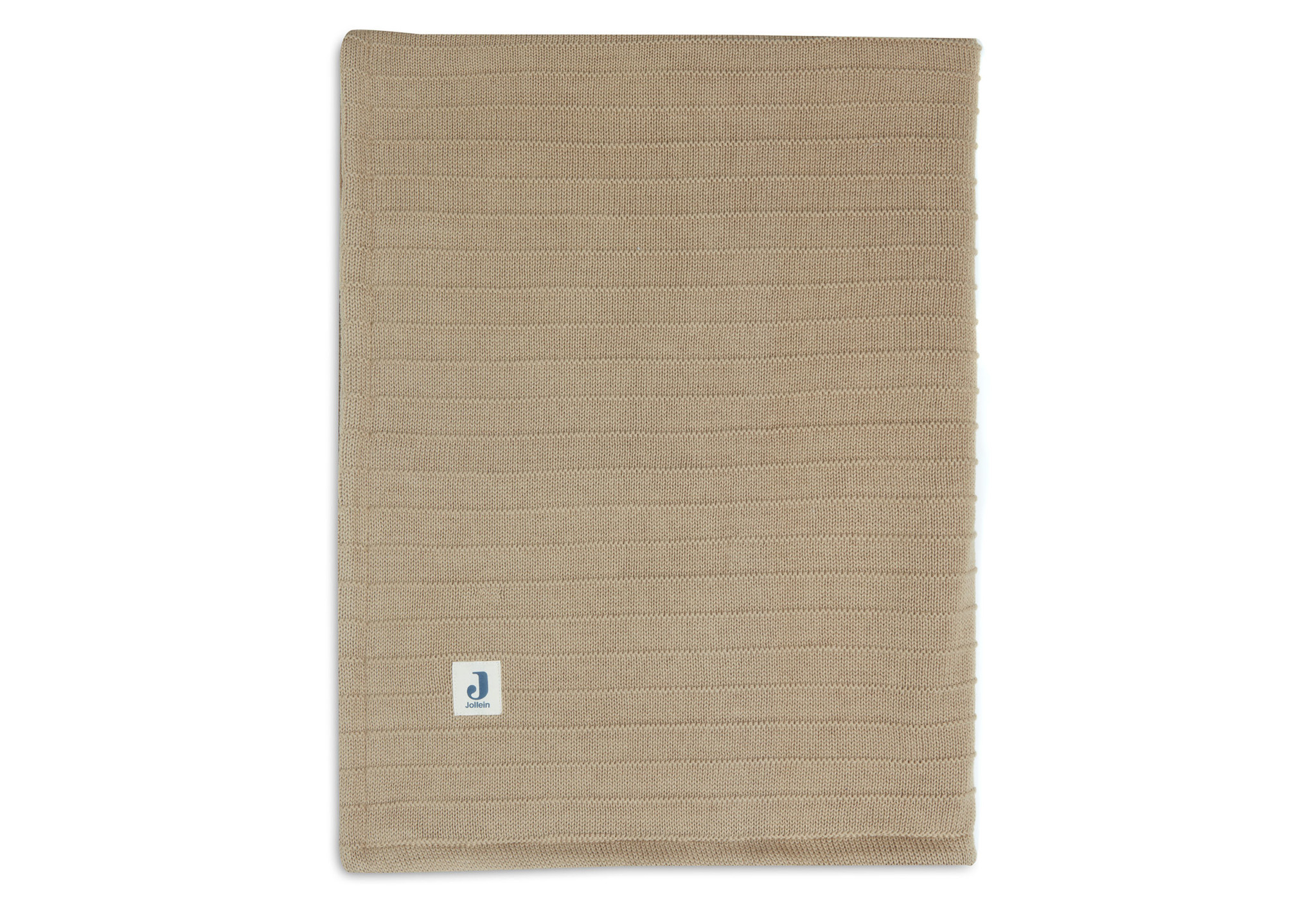 Jollein Jollein wiegdeken Velvet Pure Knit Biscuit