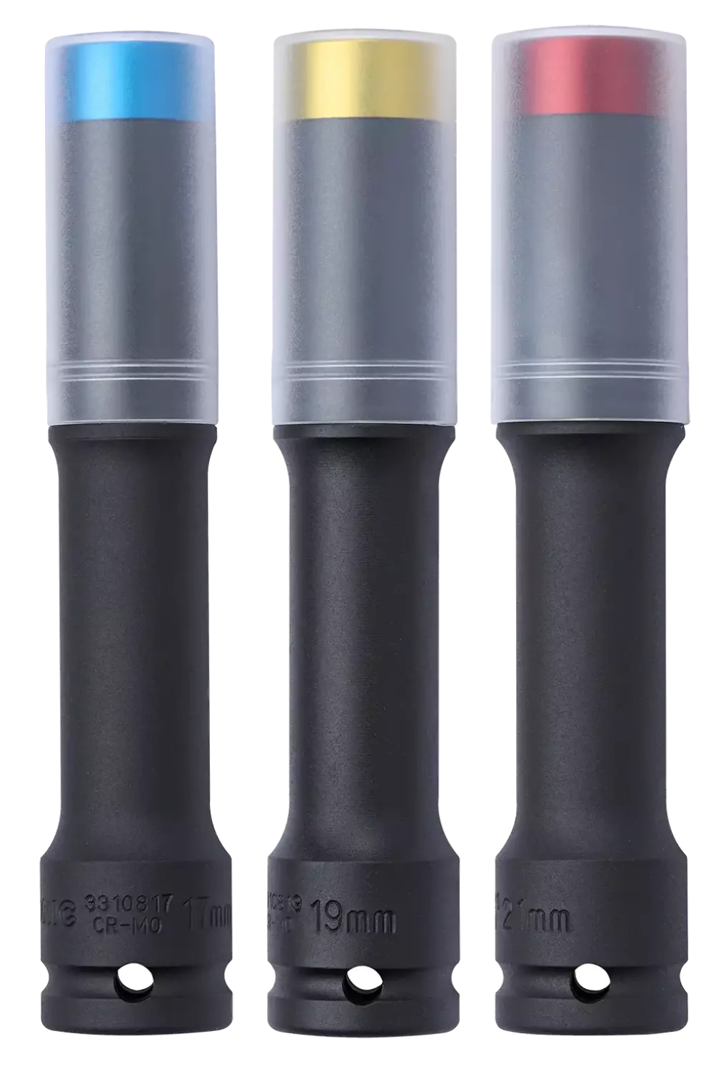 Sonic 300312 Power-krachtdopset 1/2'' 6-kant extra lang - 3 delig