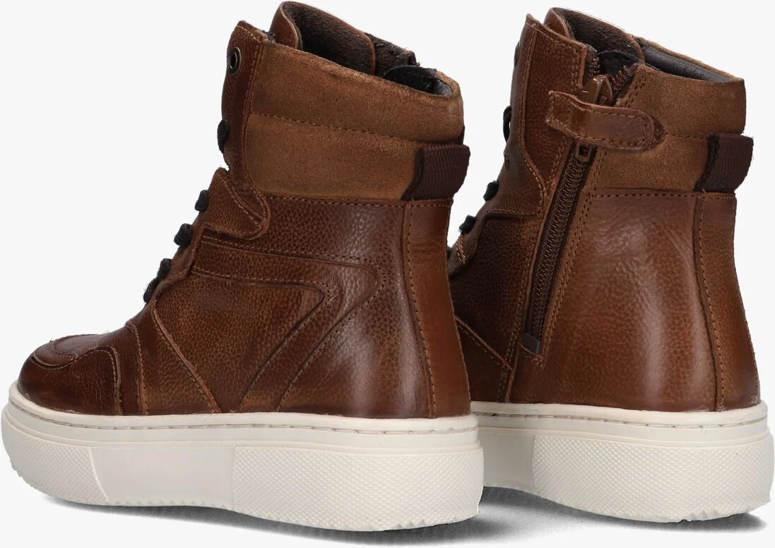 OMODA cognac omoda hoge sneaker k001043