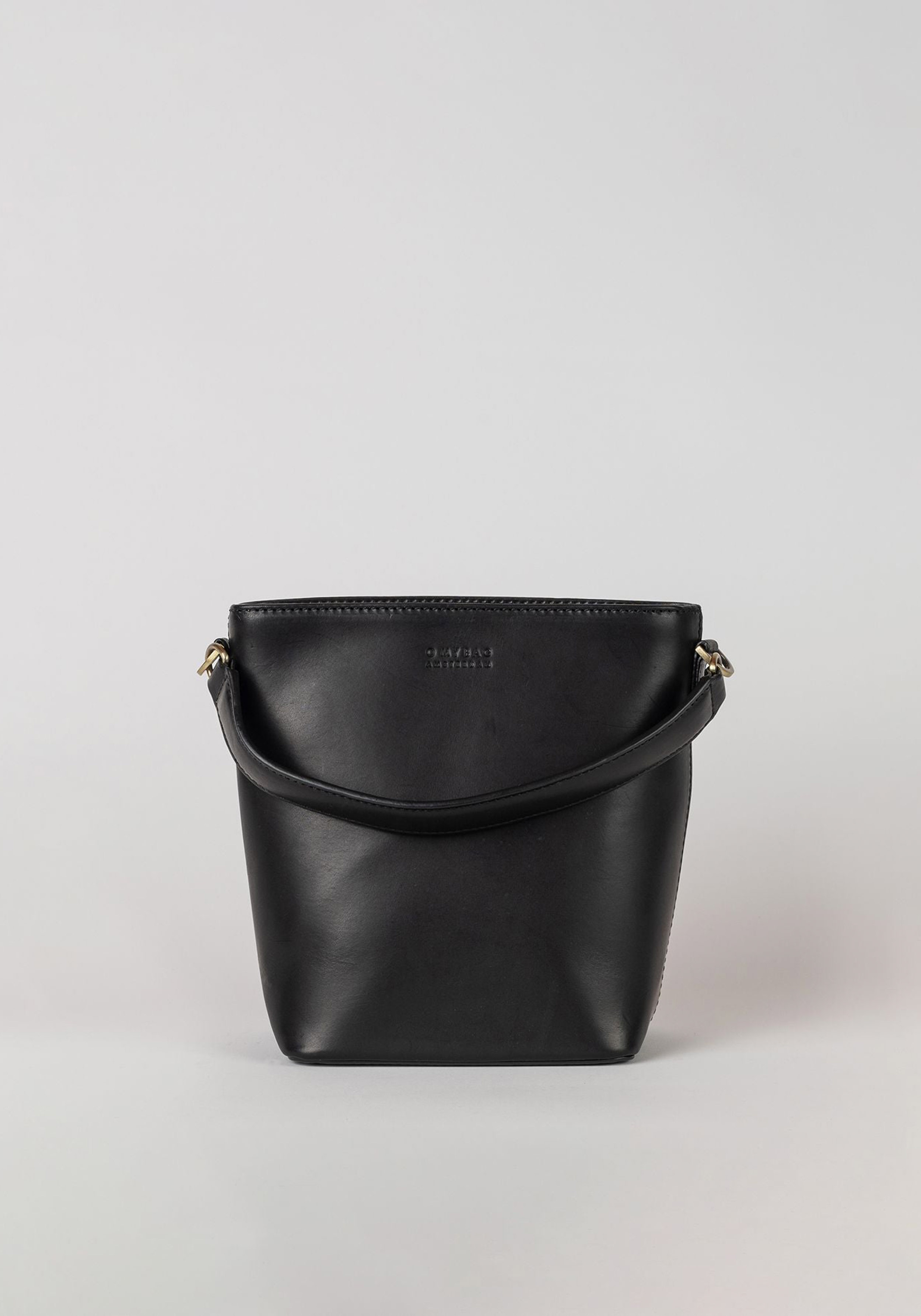 O My Bag Bucket Bag Bobbi Midi Classic Leather Black