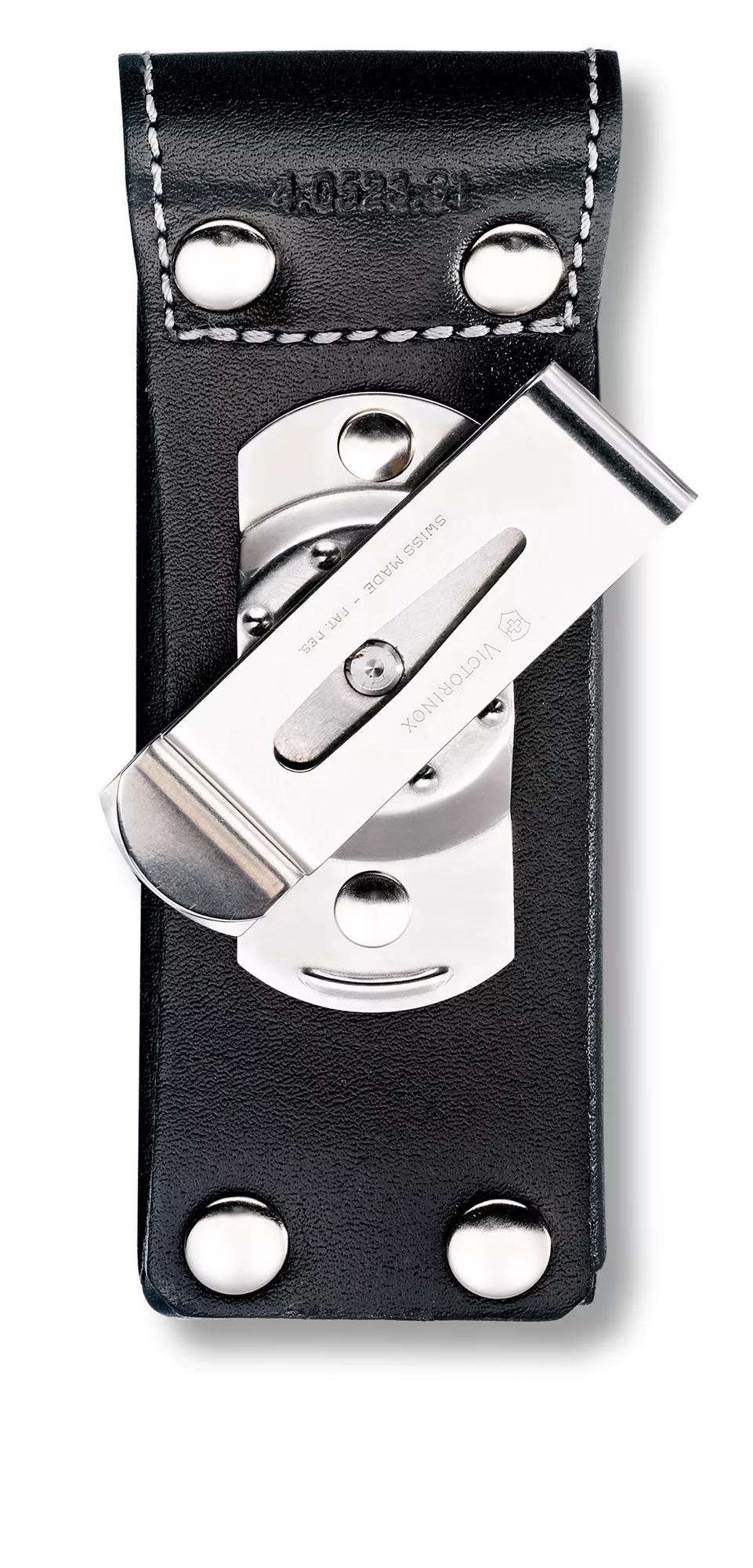 Leder-Gürteletui-schwarz