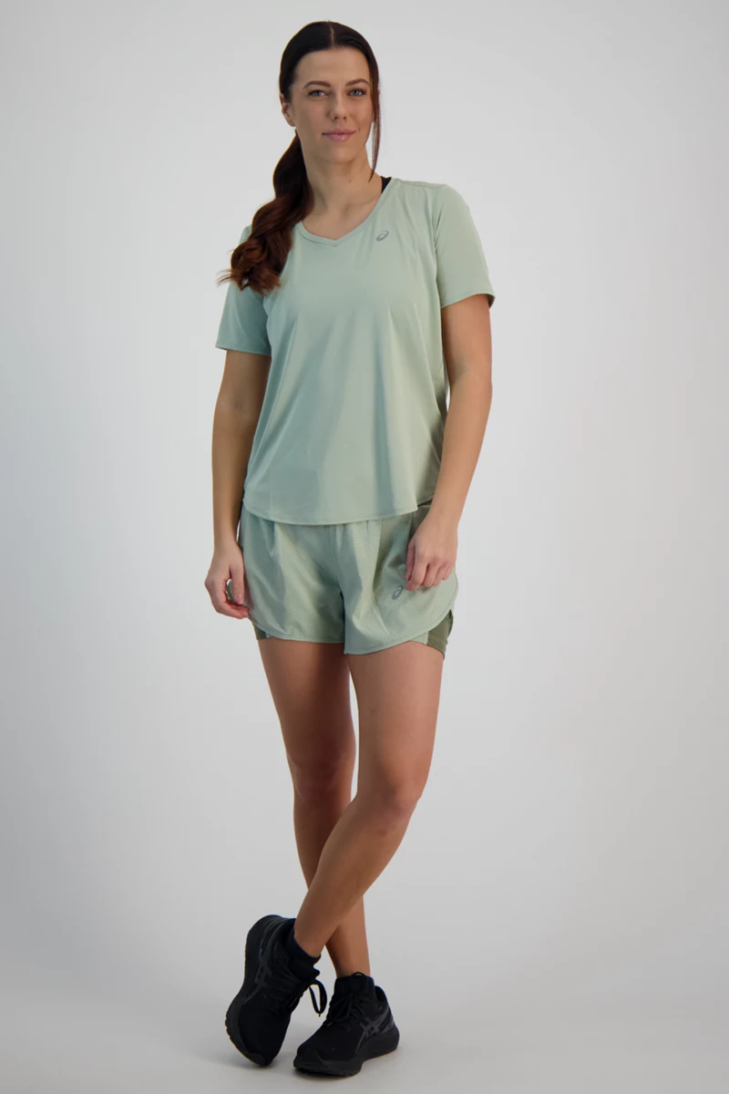 ASICS Road V-Neck Damen T-Shirt