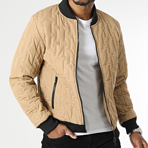 Veste Bomber Camel Réversible