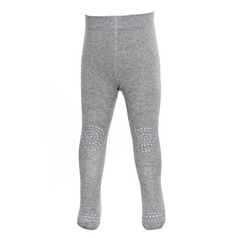 Tights grey melange wool - GoBabyGo - Rumpetroll