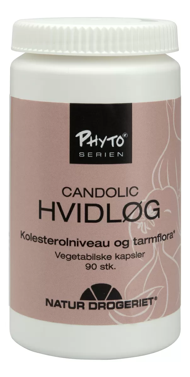 Natur-Drogeriet Candolic Hvidløg - 90 kaps.