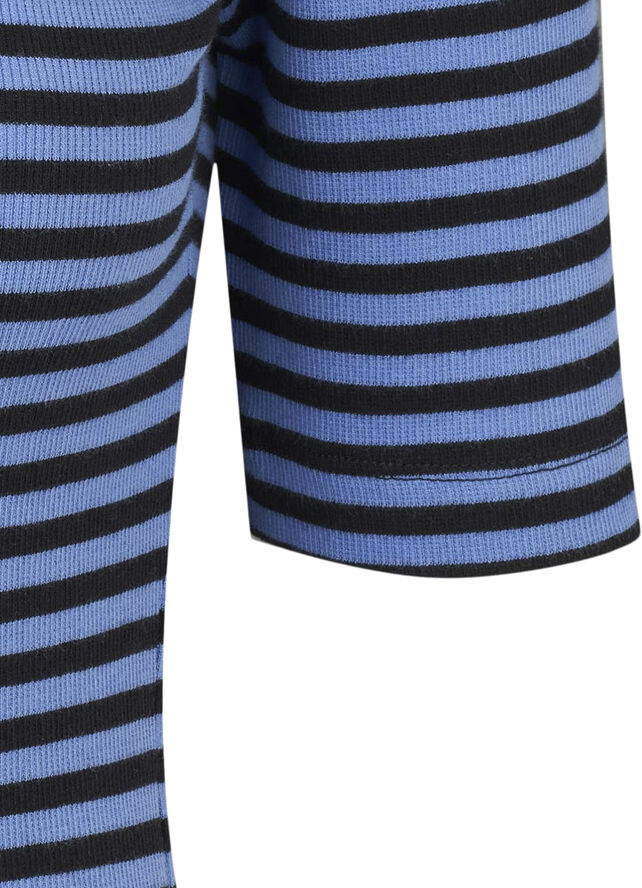 esmé studios ESBlossom Stripe 2/4 T-shirt GOTS Granada sky