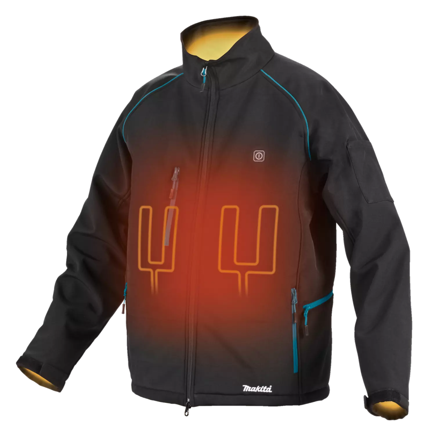 Makita DCJ205ZS 18V Accu Verwarmde jas body - S