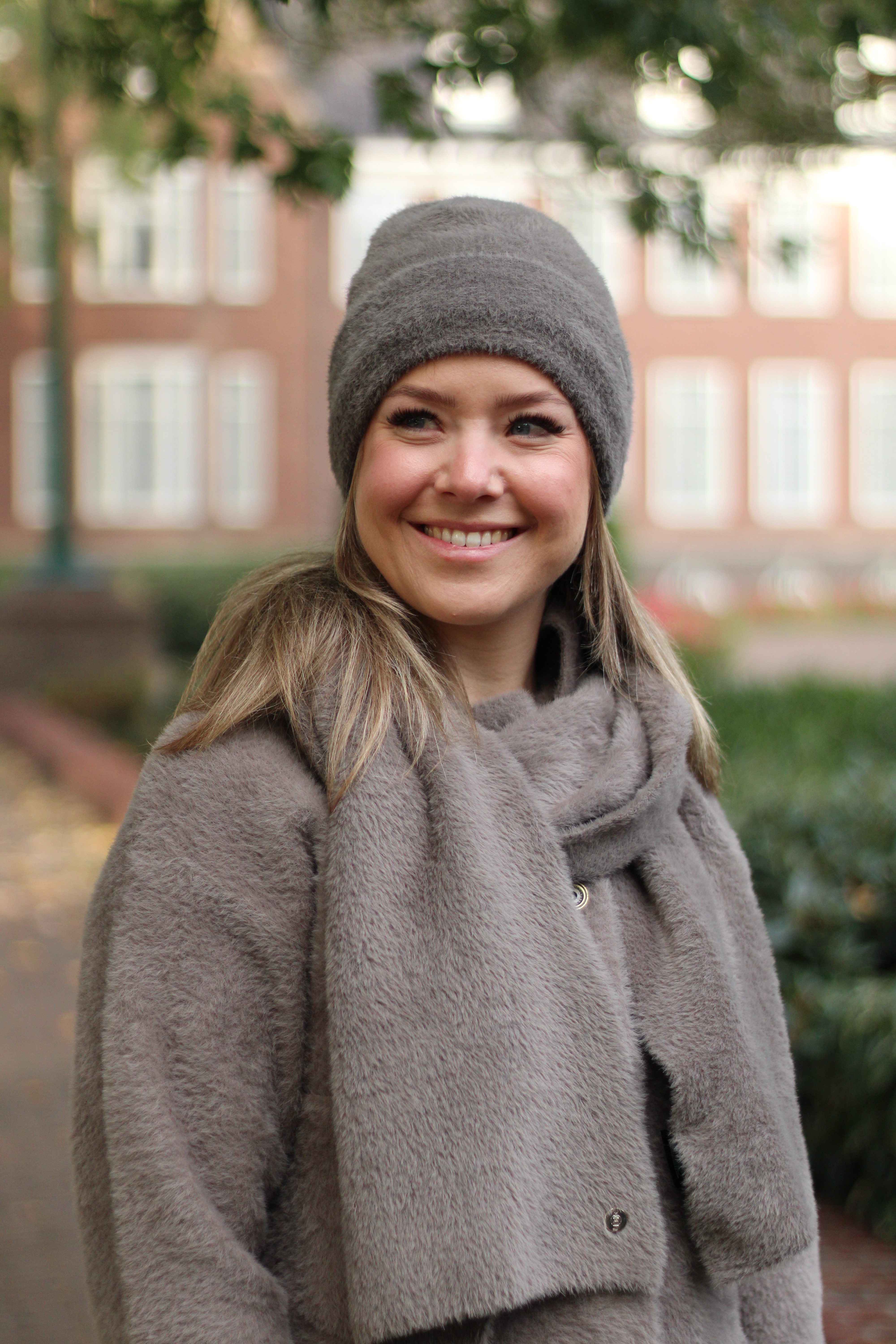 Rino & Pelle - Leah Knitted Scarf - Taupe
