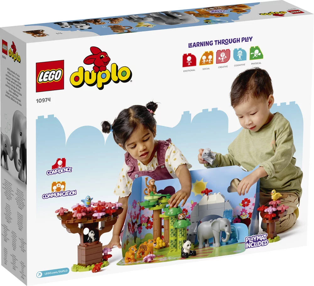 LEGO®DUPLO 10974 - ANIMAUX SAUVAGES D’ASIE