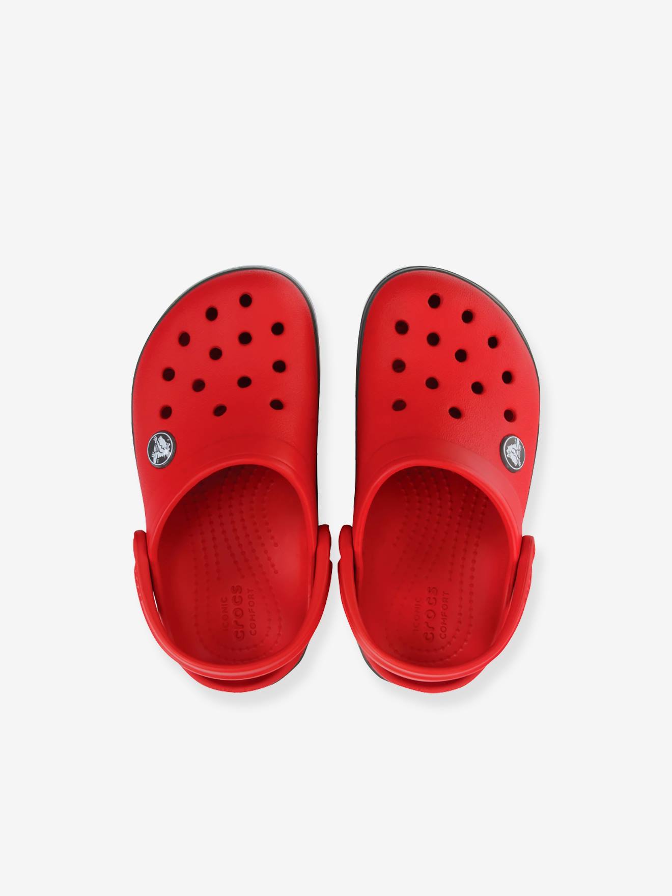 Crocband Clog T CROCS™ tamancos infantis azul claro liso