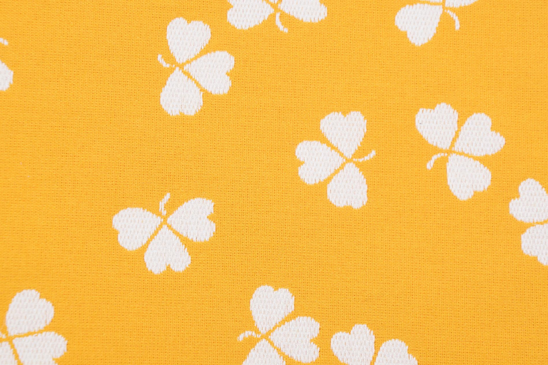 Fermob Trèfle outdoor kussen 44x44 Red Ochre