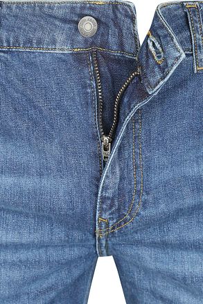 MUD Jeans Denim Regular Bryce Indigo Blauw Bryces mid straight cassie authentic indigo kopen