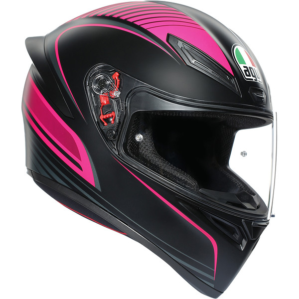 AGV - Casque K1 Warmup Noir / Rose