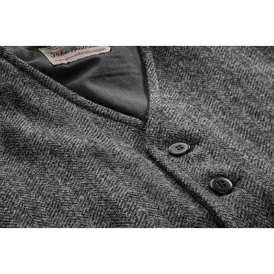 Herren-Hauler-Vest 1905, Graumelange