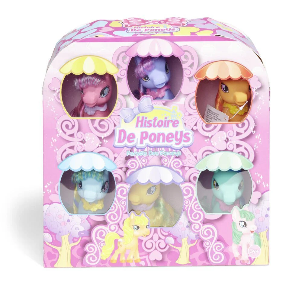 Lot de 6 figurines poney