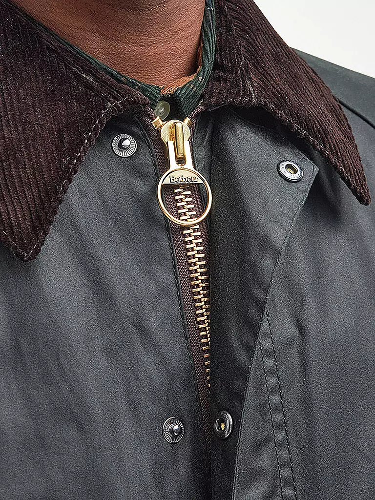 BARBOUR Parka BEDALE  dunkelgrün