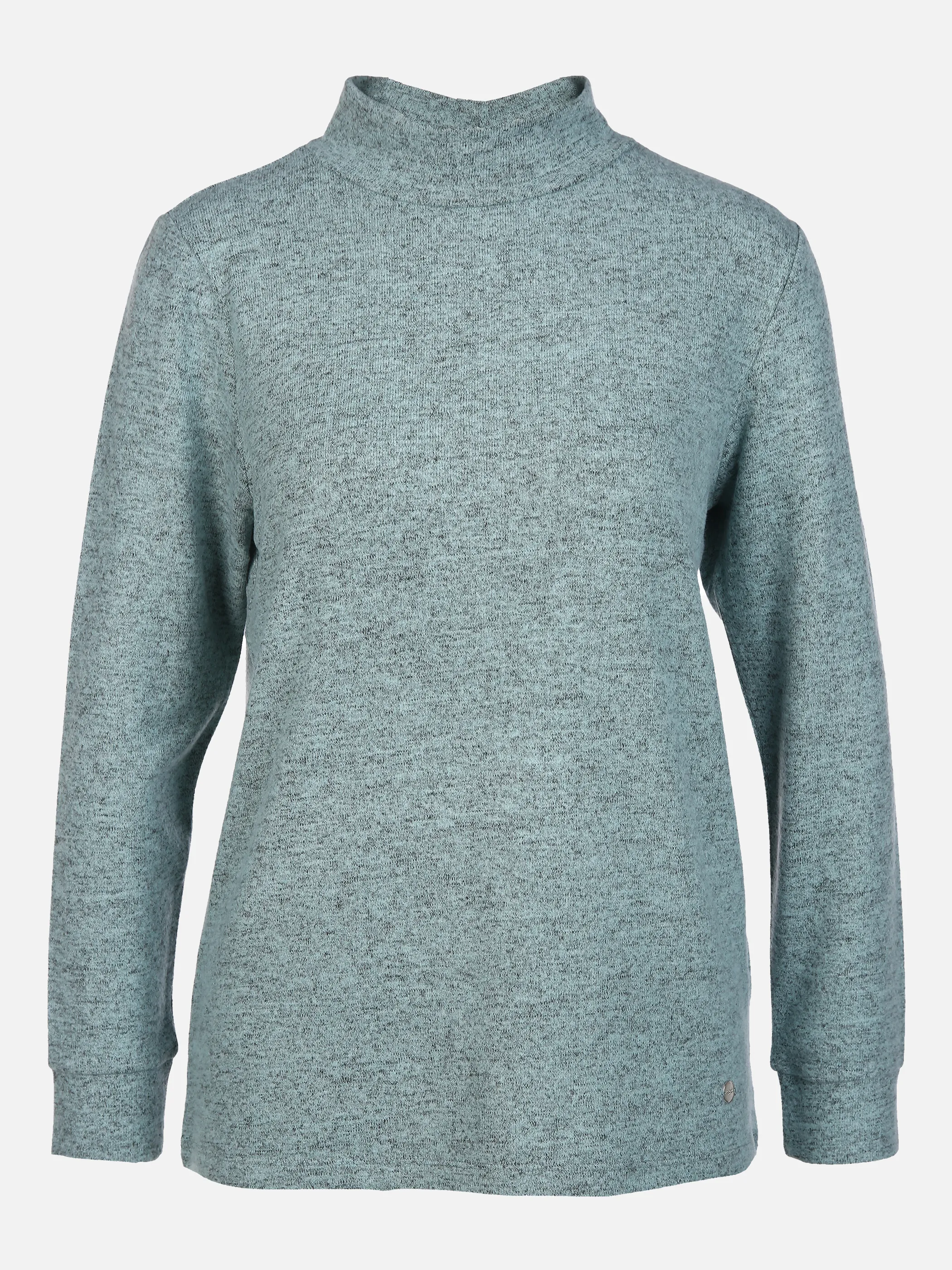 Damen Flauschshirt mit Stehkragen