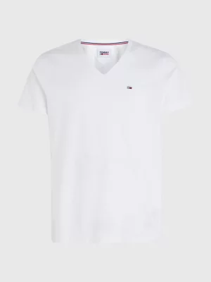 Camiseta com decote em V