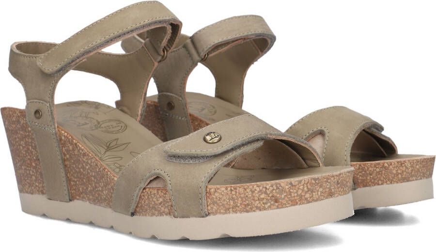 PANAMA JACK Groene Sandalen Julia