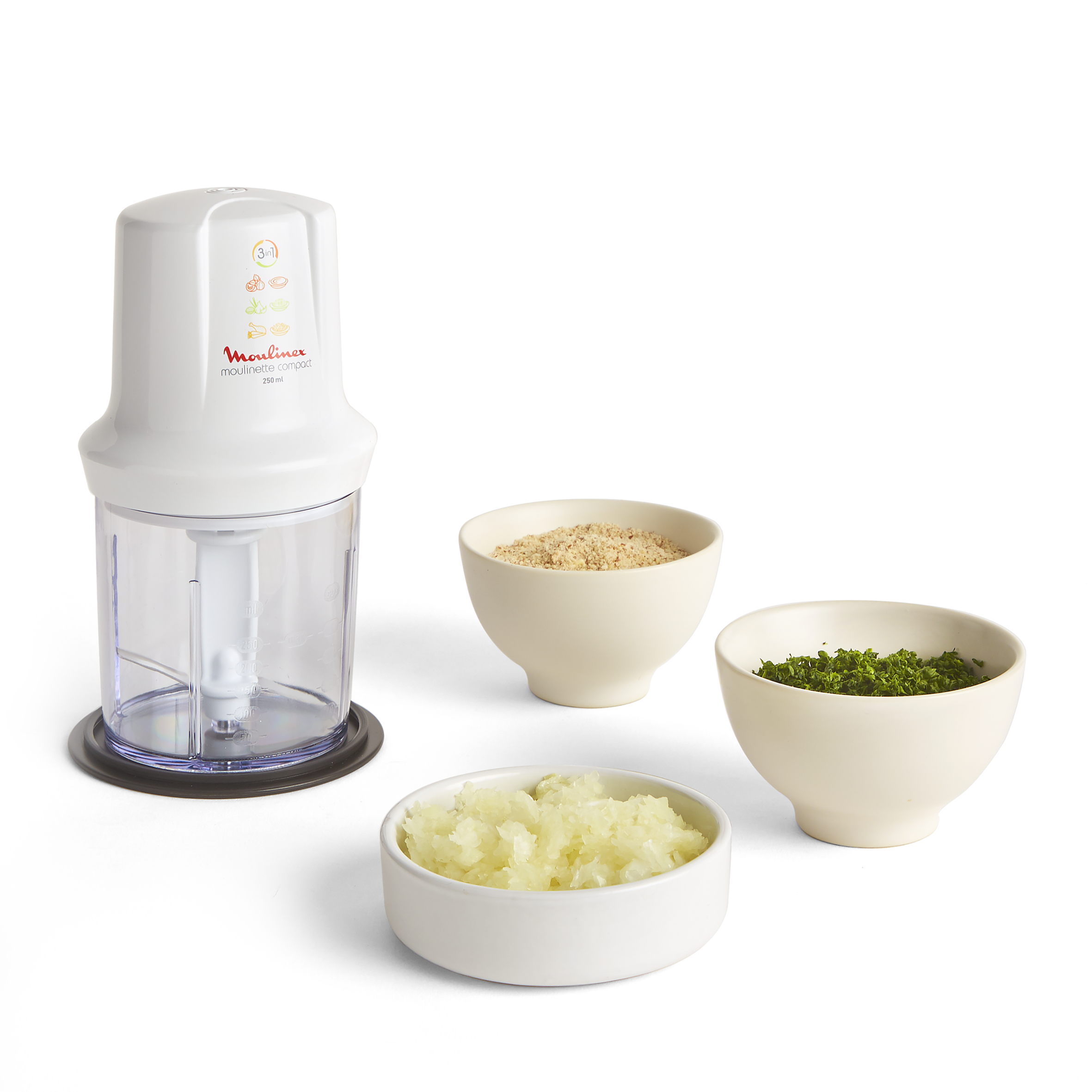 Multimoulinette compact 350 W Blanc