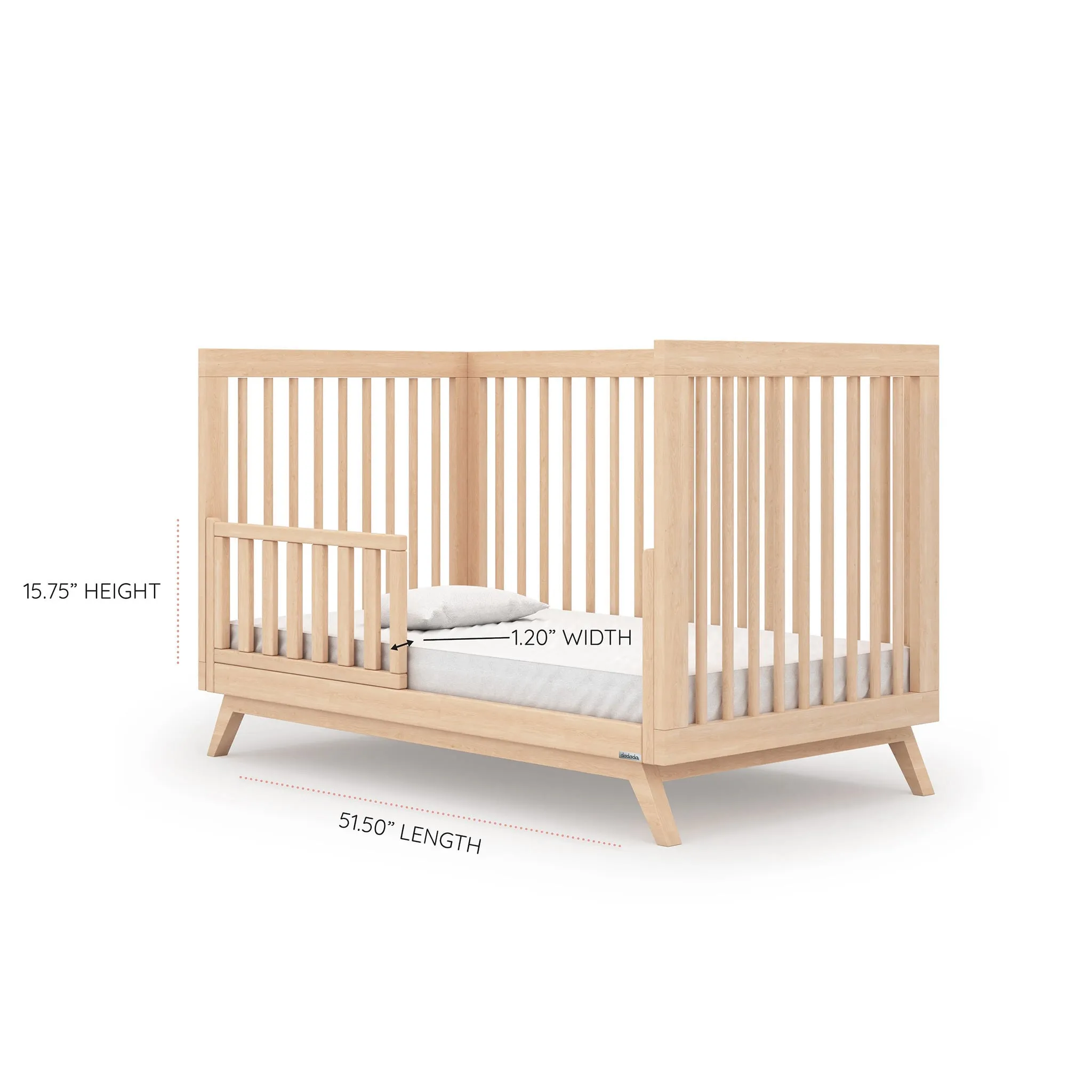 dadada Couchette convertible 3-en-1 Soho - Naturel