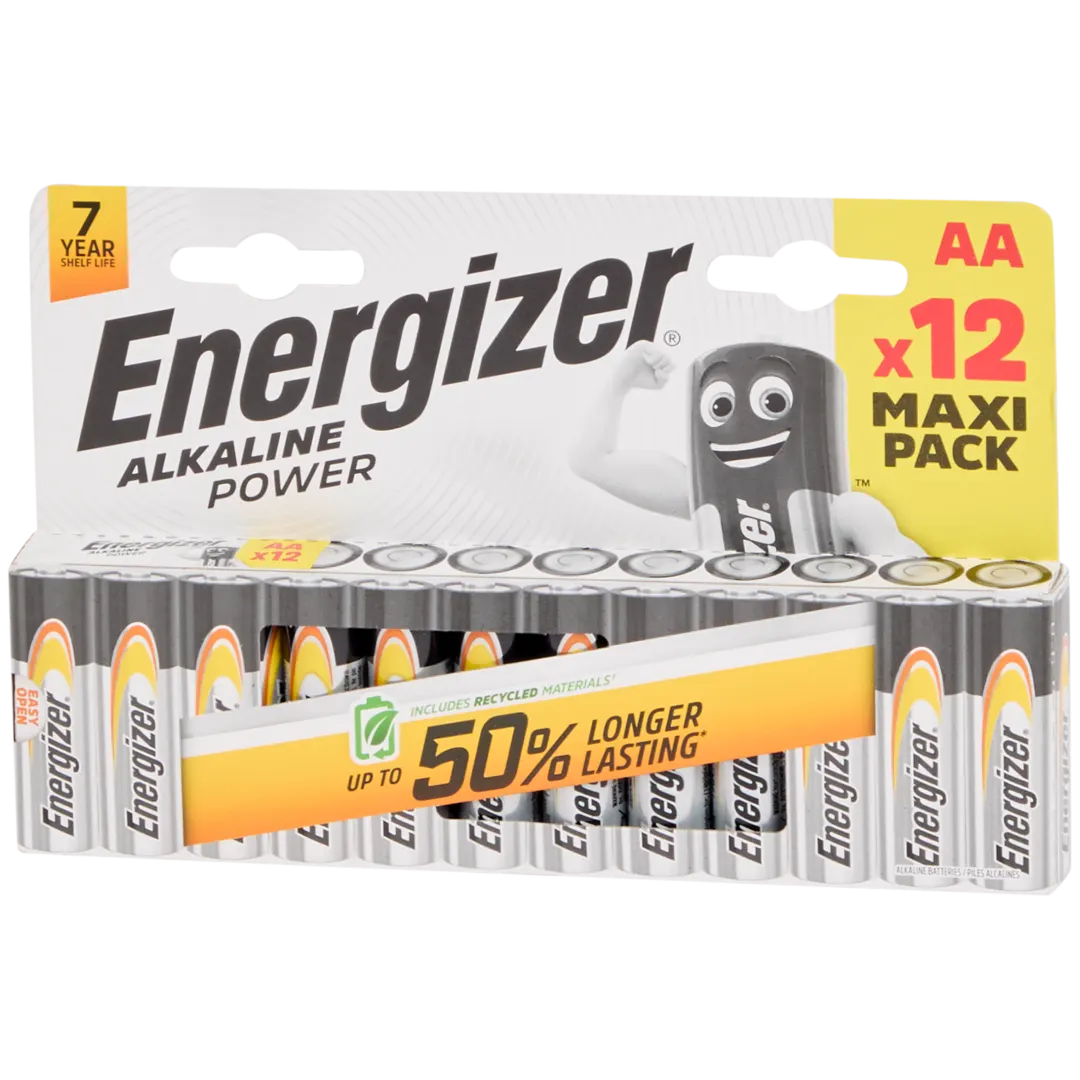 Energizer Alkaline Power batterijen AA 12 stuks