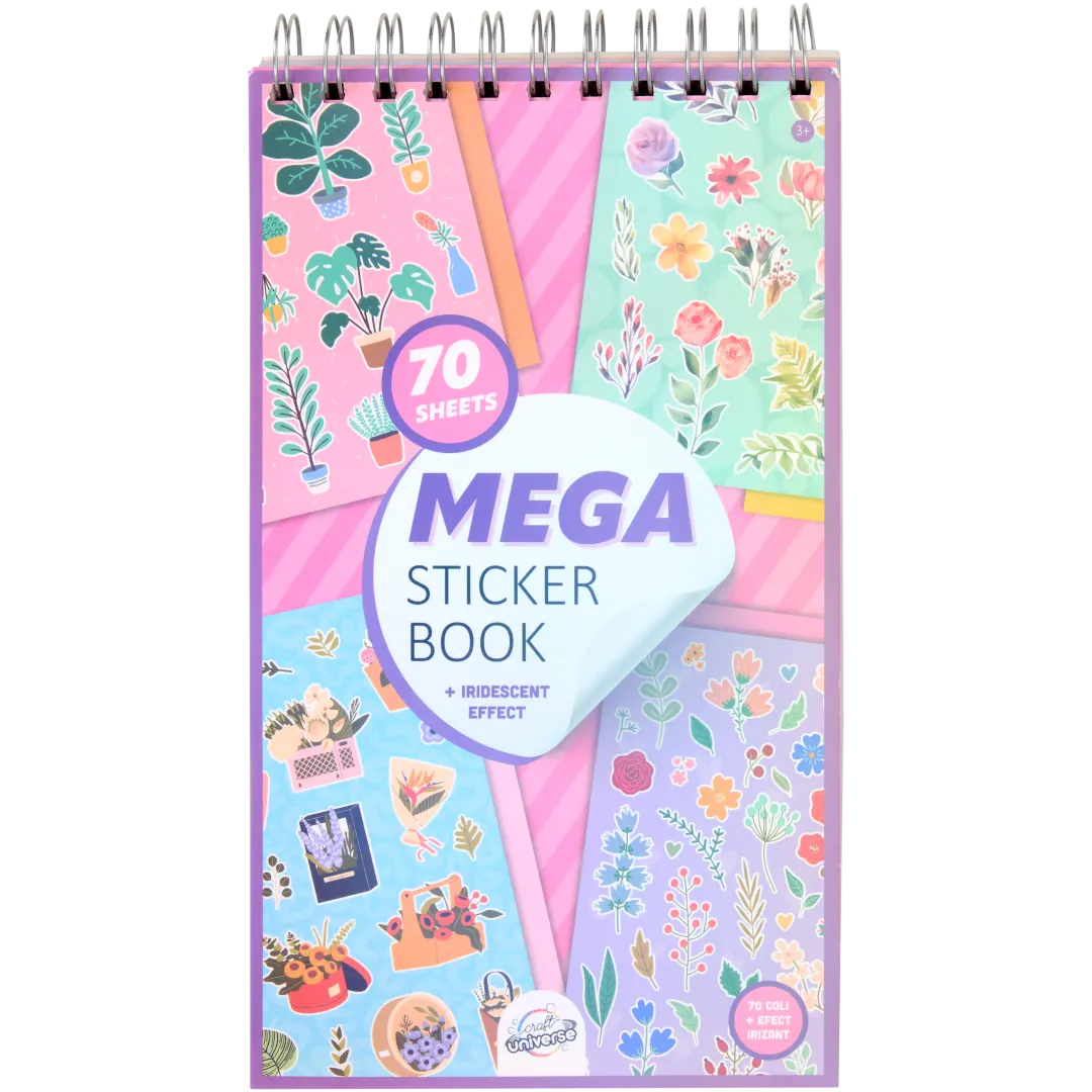 Craft Universe XL-stickerboek 70 vel | diverse varianten