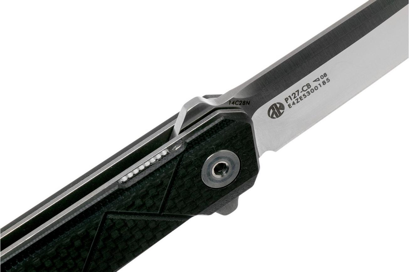 Ruike P127-CB Carbonfiber Black zakmes