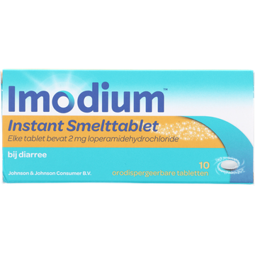 Imodium Instant smelttabletten bij diarree, 10 stuks