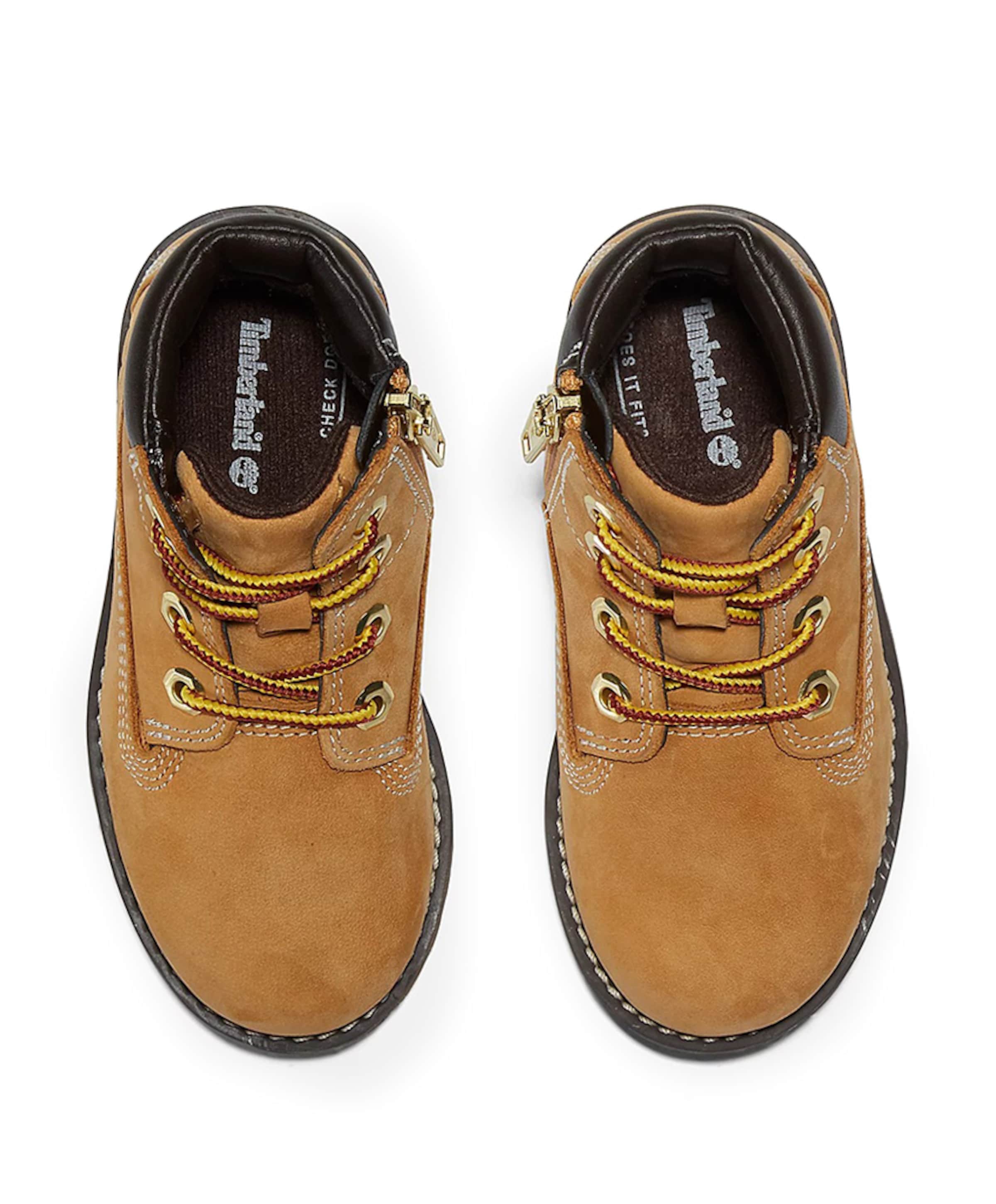 Timberland Pokey pine 6In jongens veterschoenen bruin