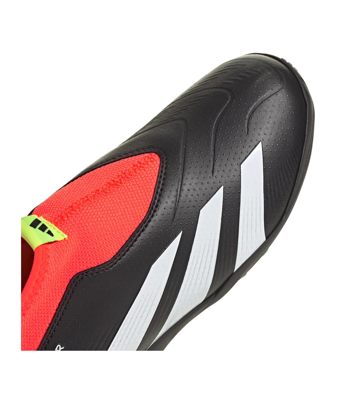 adidas Predator League MG Solar Energy Kids Schwarz Weiss Rot
