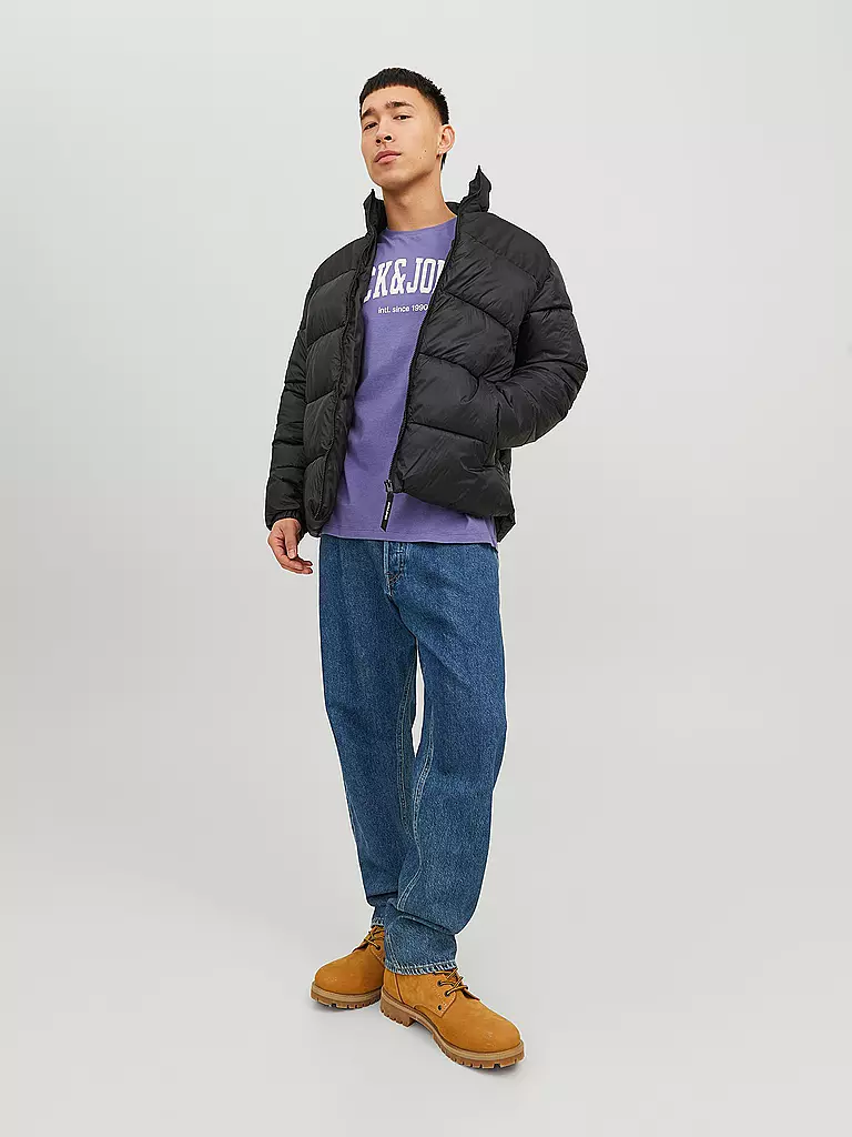 JACK & JONES Steppjacke JJETOBY schwarz