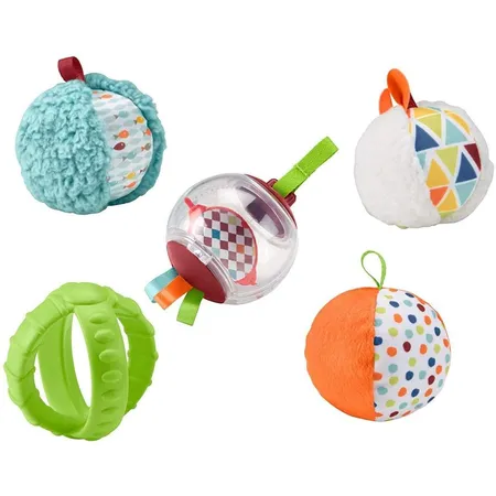 Fisher-Price Fünf Sinne Bälle, Sensorik-Spielzeug