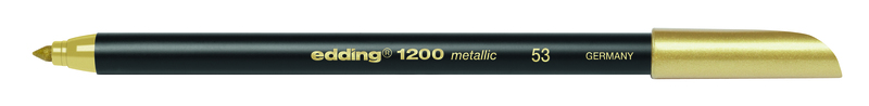 Edding Faserschreiber 1200 metallic, gold