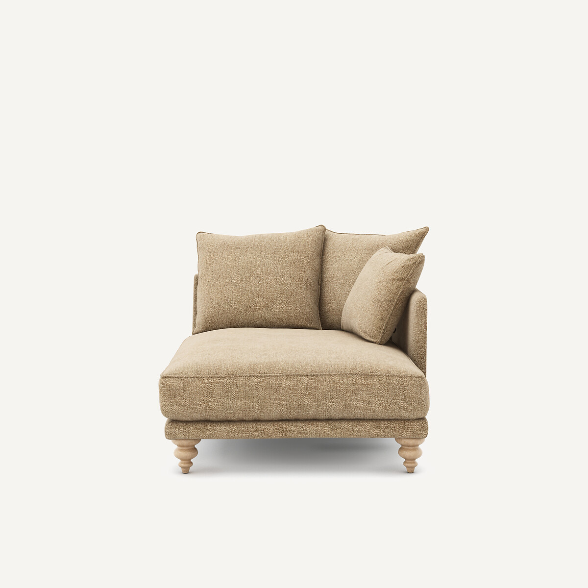 AM.PM<br>Chaise longue feita de algodão Lazare