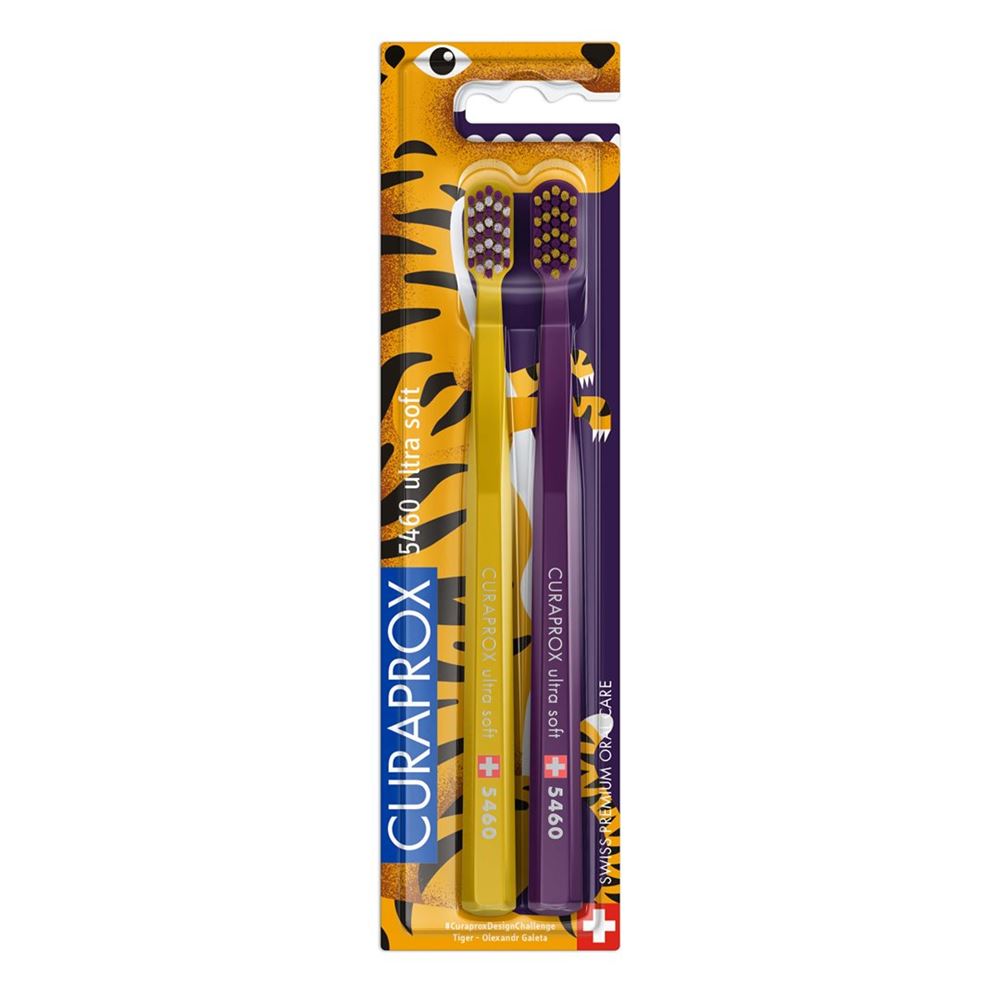 CURAPROX CS 5460 Duo Design Challenge<br>1 Stück, 2021 Tiger