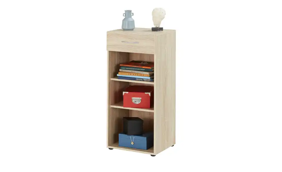 Regal Multischrank-System 45 cm 98 cm Eiche sägerau (Nachbildung)