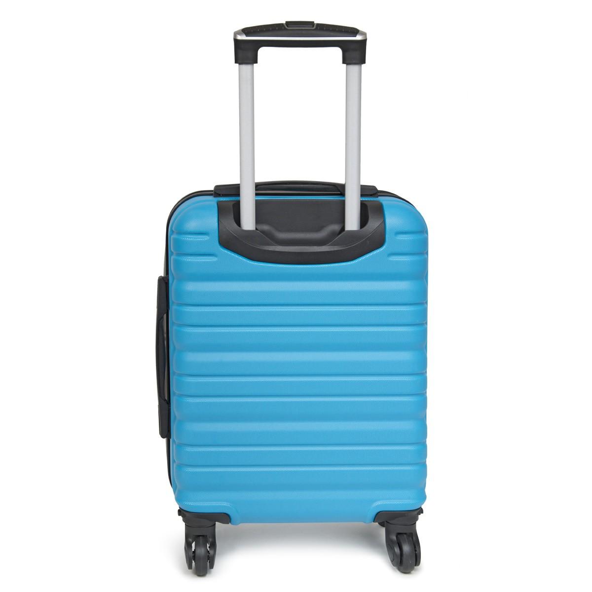 VALISE CABINE KINSTON BLEUE 50X36X20CM