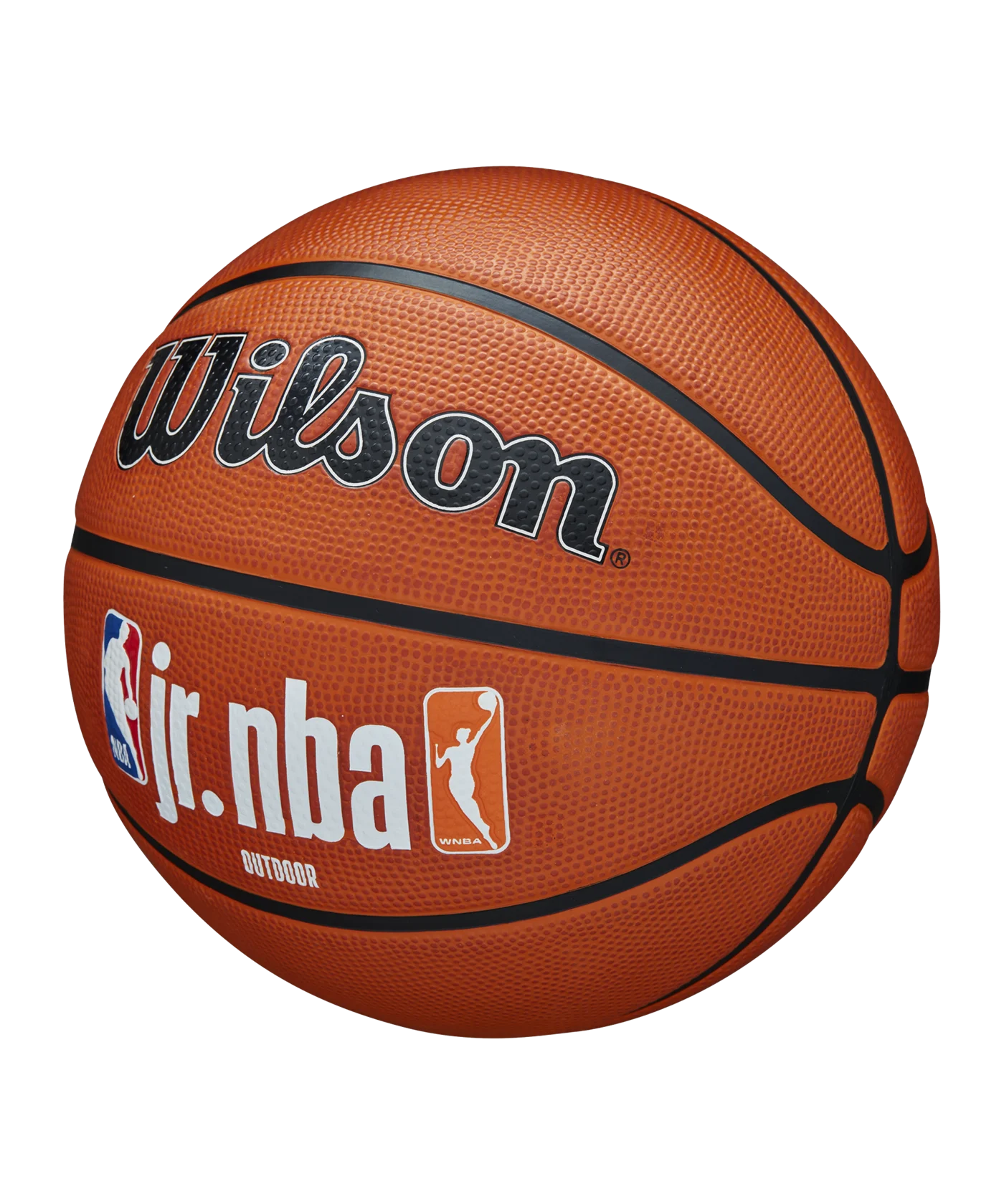 Wilson JR NBA Authentic Outdoor Basketball Braun