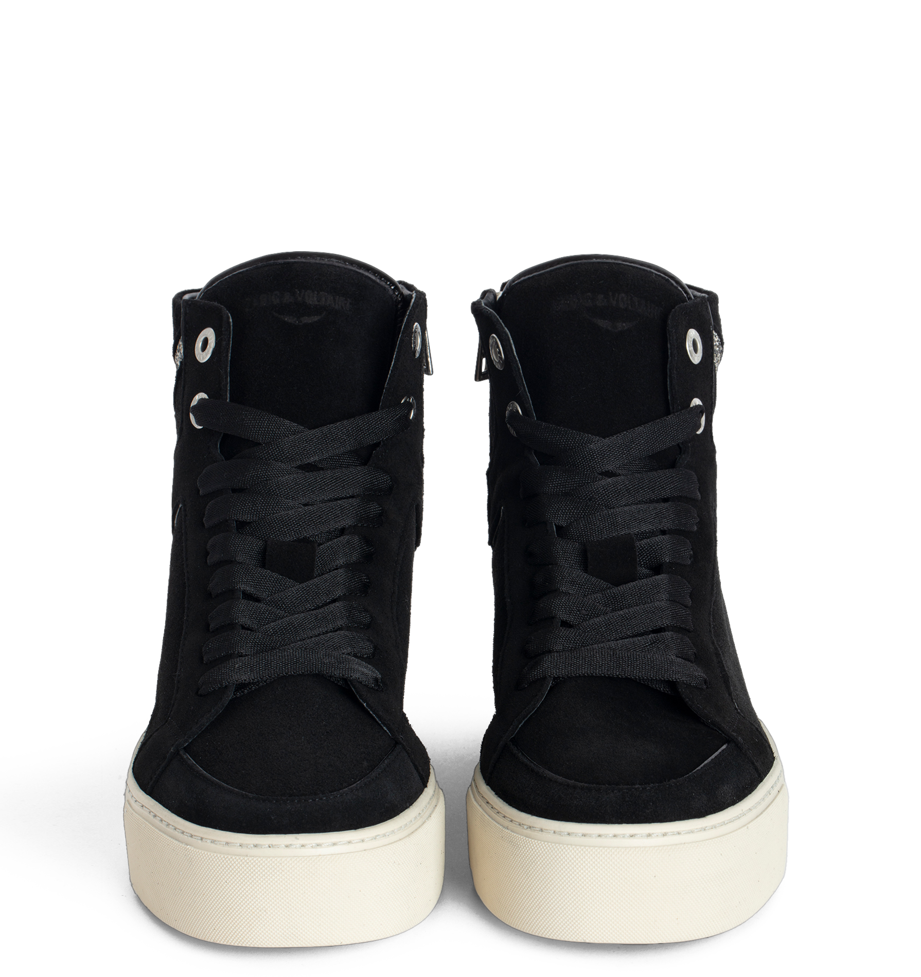HIGH FLASH - Baskets montantes en cuir| Noir