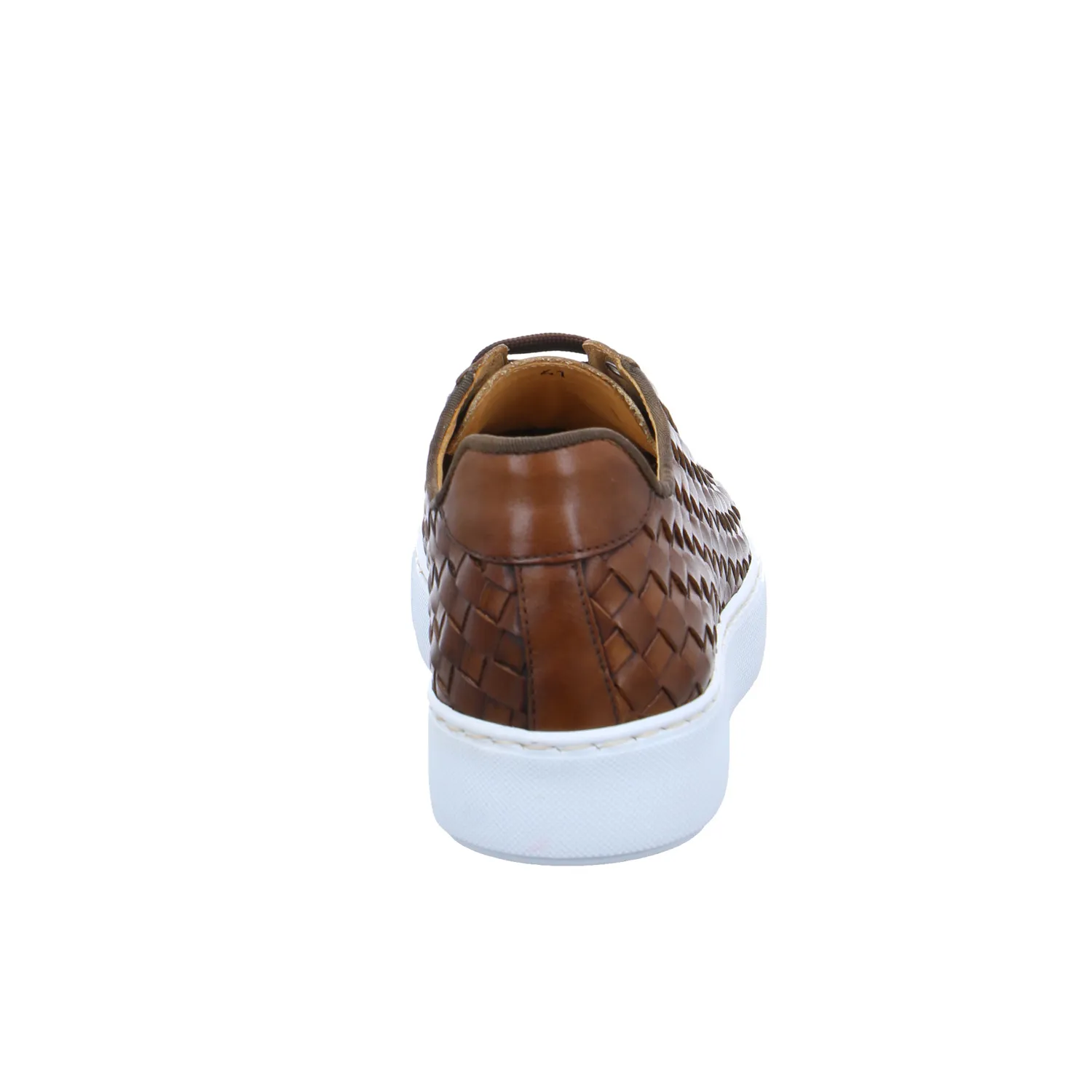 EXTON Halbschuhe Sneaker Braun Leder