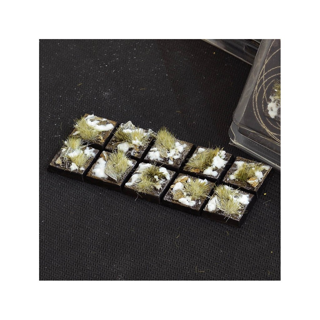 Winter Bases, Square 20mm (x10)